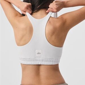 Alo Scoop Neck Sweatshirt Bra